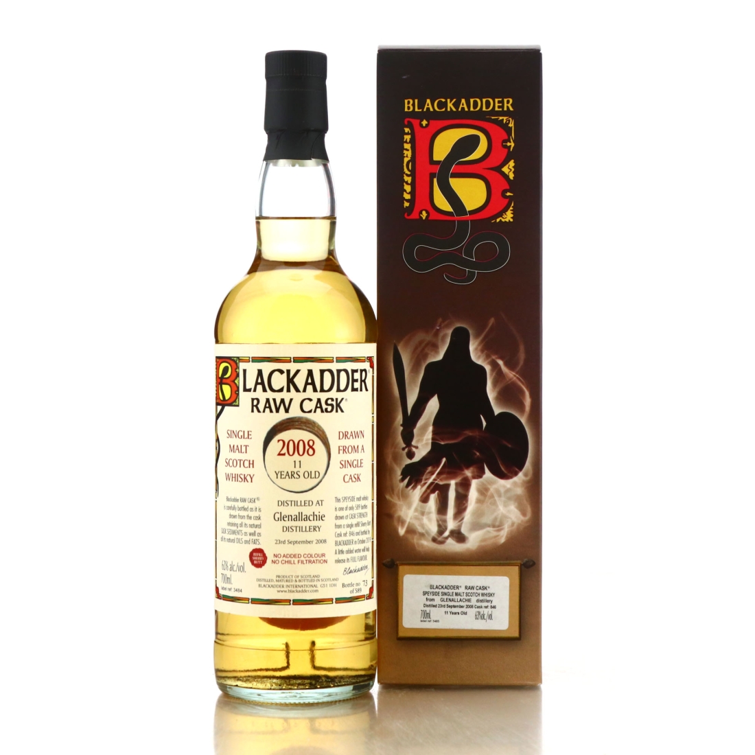 Glenallachie 2008 Blackadder 11 Year Old Raw Cask