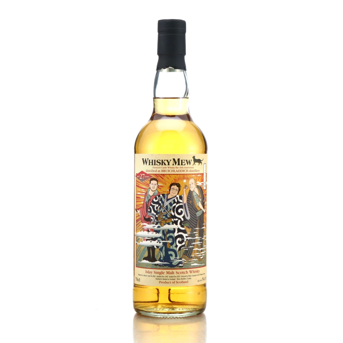 Bruichladdich 1992 Whisky Mew 27 Year Old / Dornoch Castle Whisky Bar 20th Anniversary