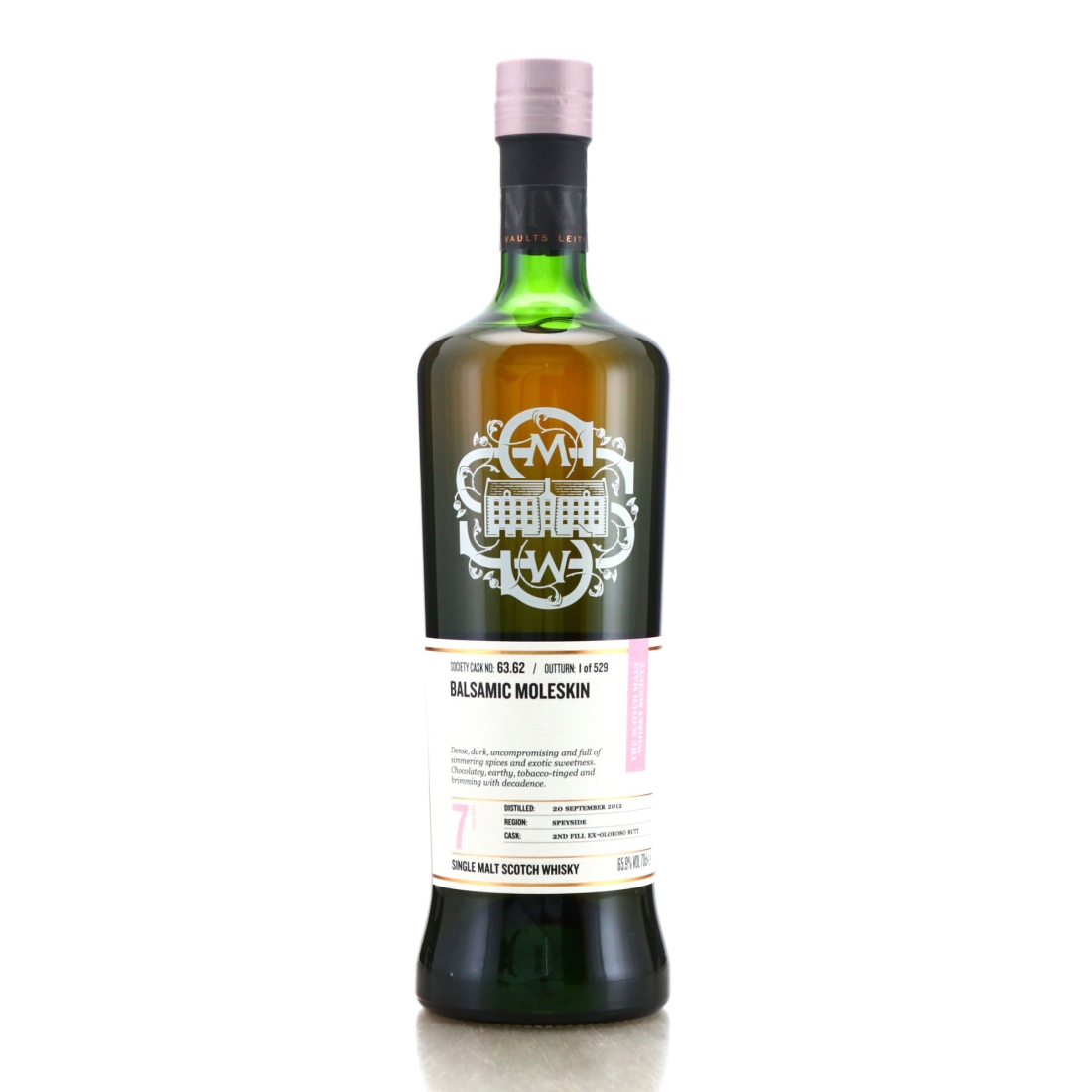 Glentauchers 2012 SMWS 7 Year Old 63.62