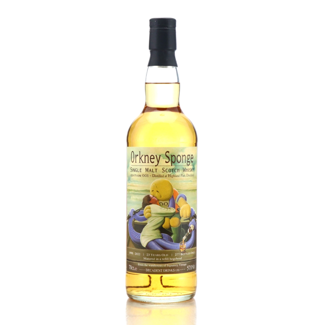 Highland Park 1998 Orkney Sponge 23 Year Old Edition 001