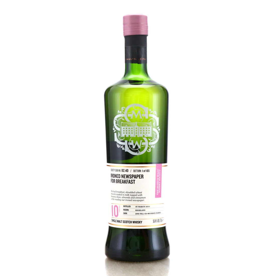 Glencadam 2011 SMWS 10 Year Old 82.40