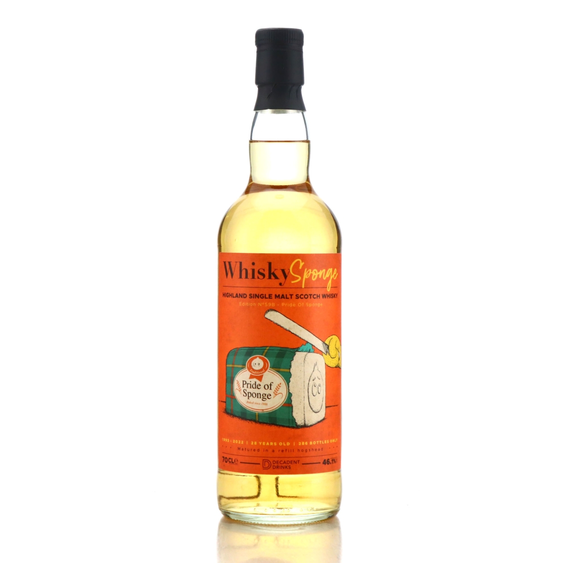 Highland Single Malt 1993 Whisky Sponge 28 Year Old Edition No.59B