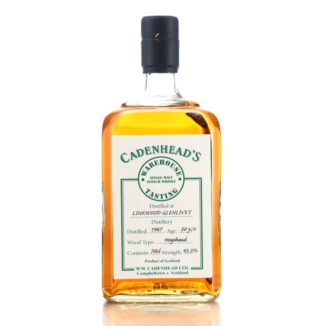 Linkwood 1987 Cadenhead's 30 Year Old Warehouse Tasting
