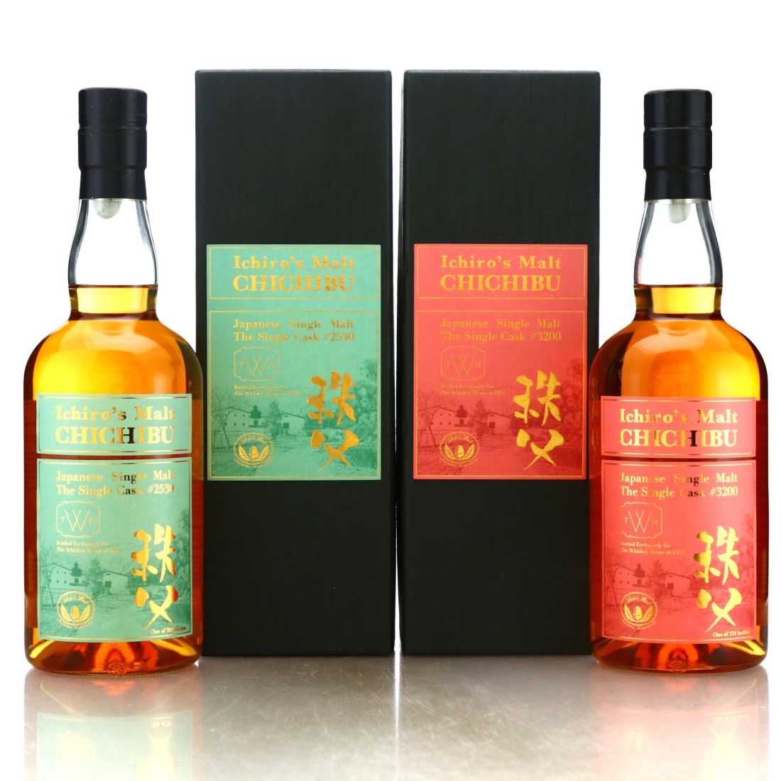Chichibu Single Cask The Whiskey House DFS 2 x 70cl
