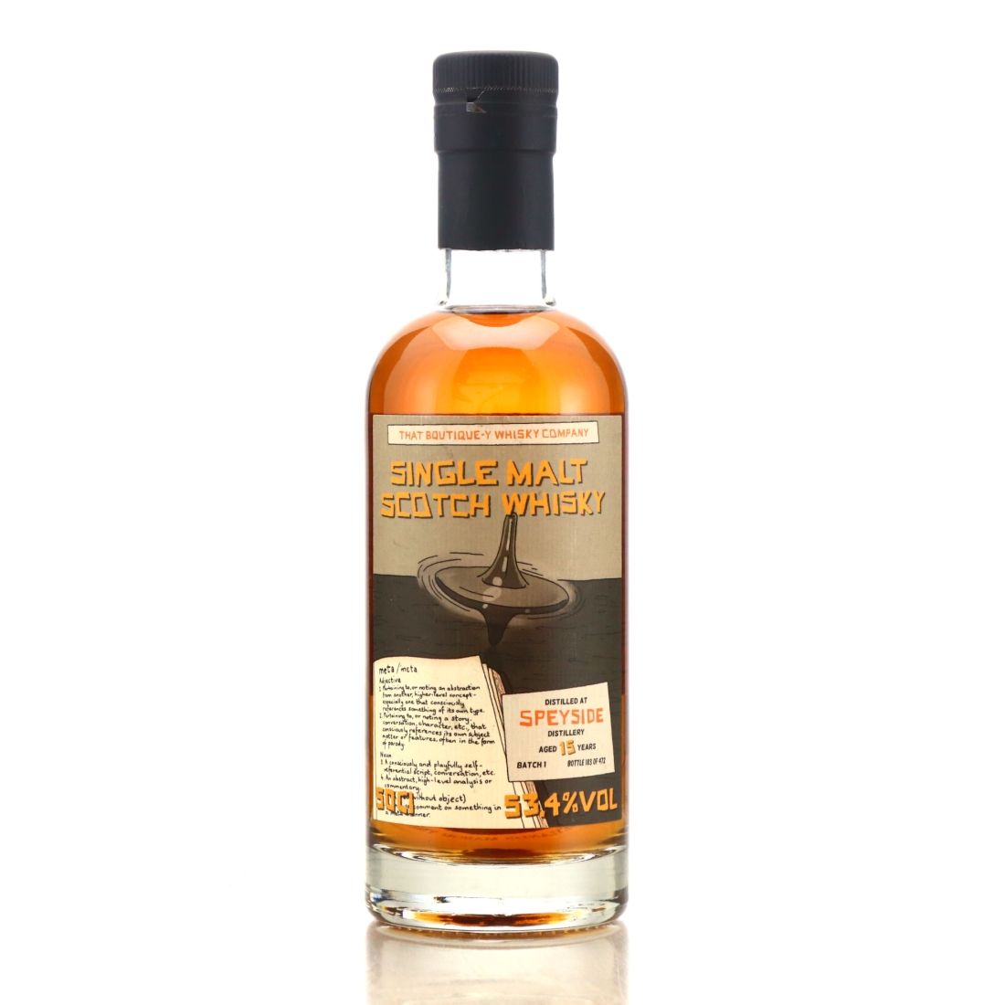 Speyside 15 Year Old That Boutique-y Whisky Company Batch #1