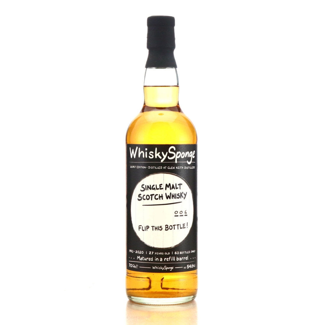 Glen Keith 1993 Whisky Sponge 27 Year Old Secret Edition
