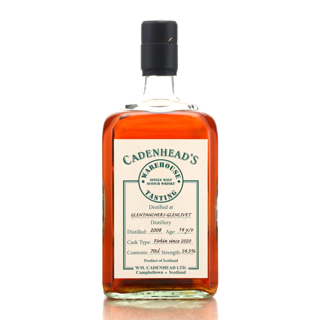 Glentauchers 2008 Cadenhead's 14 Year Old Warehouse Tasting