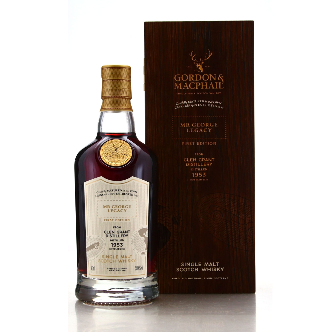 Glen Grant 1953 Gordon and MacPhail 67 Year Old Mr George Legacy / 1st Edition