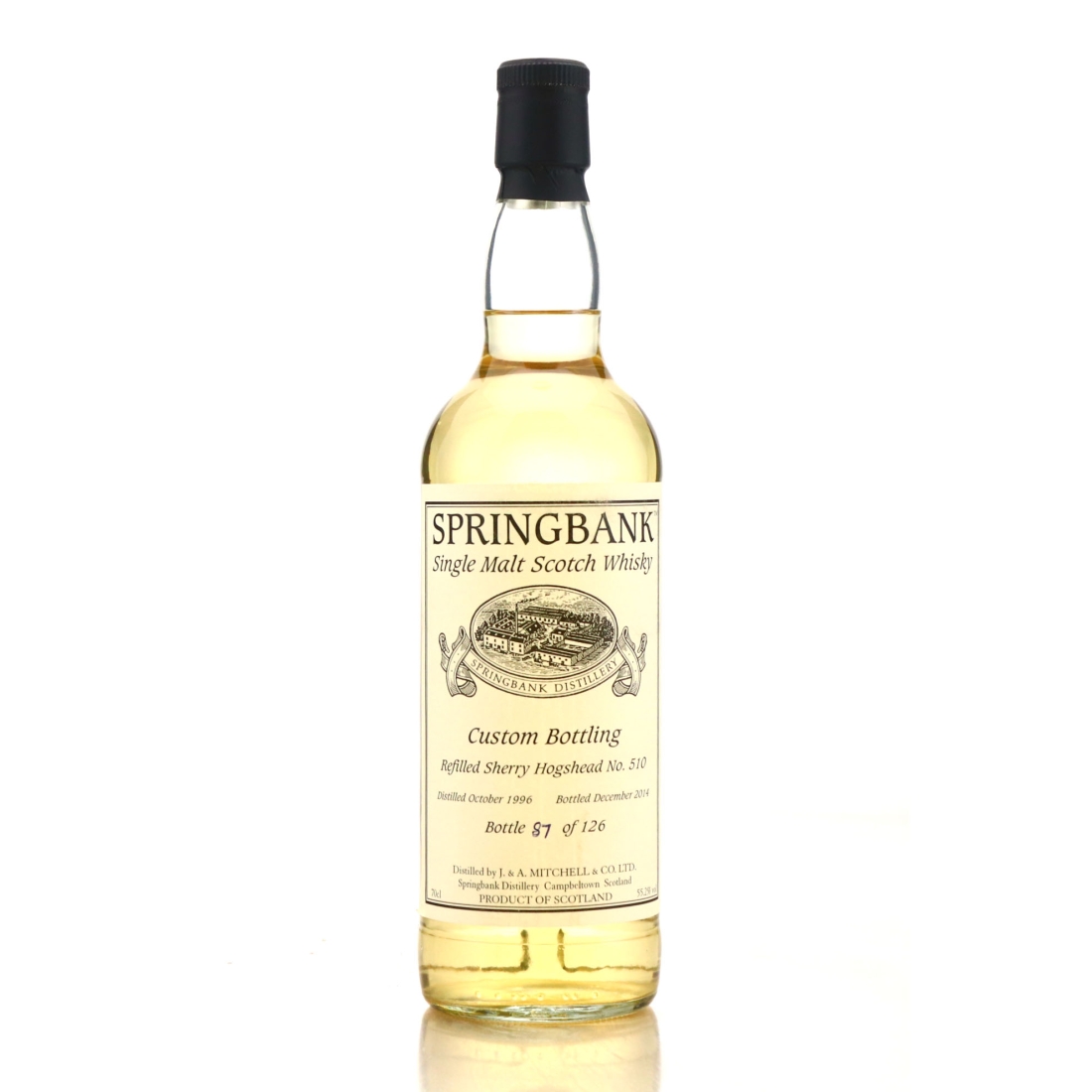 Springbank 1996 Private Sherry Cask #510