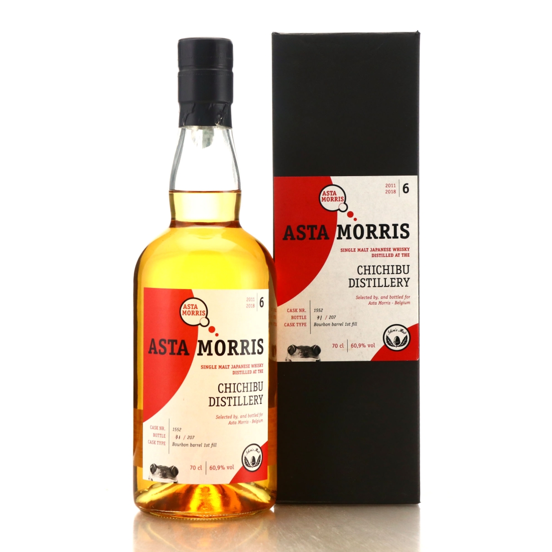 Chichibu 2011 Single Bourbon Cask #1552 / Asta Morris