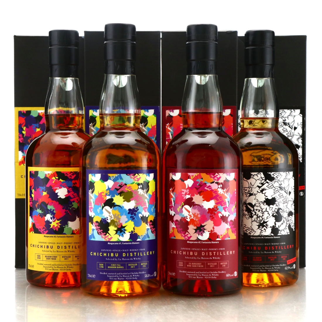 Chichibu Single Cask LMDW 4 x 70cl