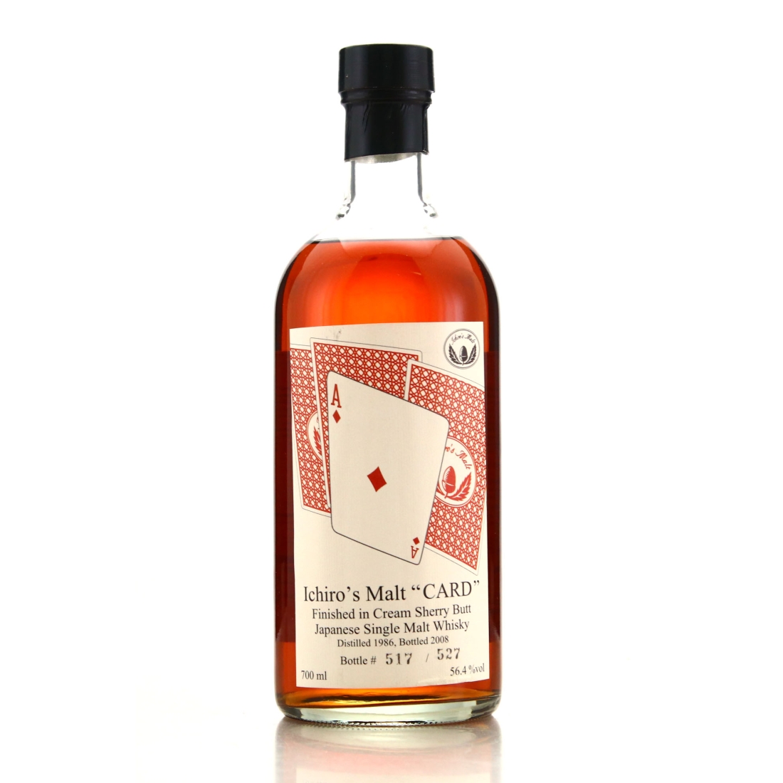 Hanyu 1986 Ichiro's Malt 'Card' #9023 / Ace of Diamonds