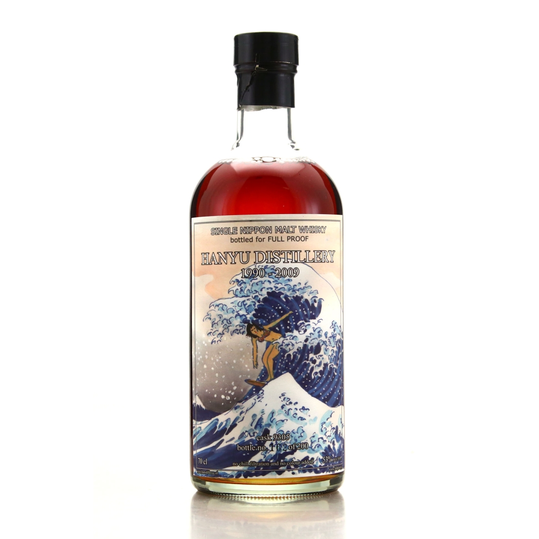 Hanyu 1990 Full Proof 'The Wave' Single Cask #9305 / Batch I