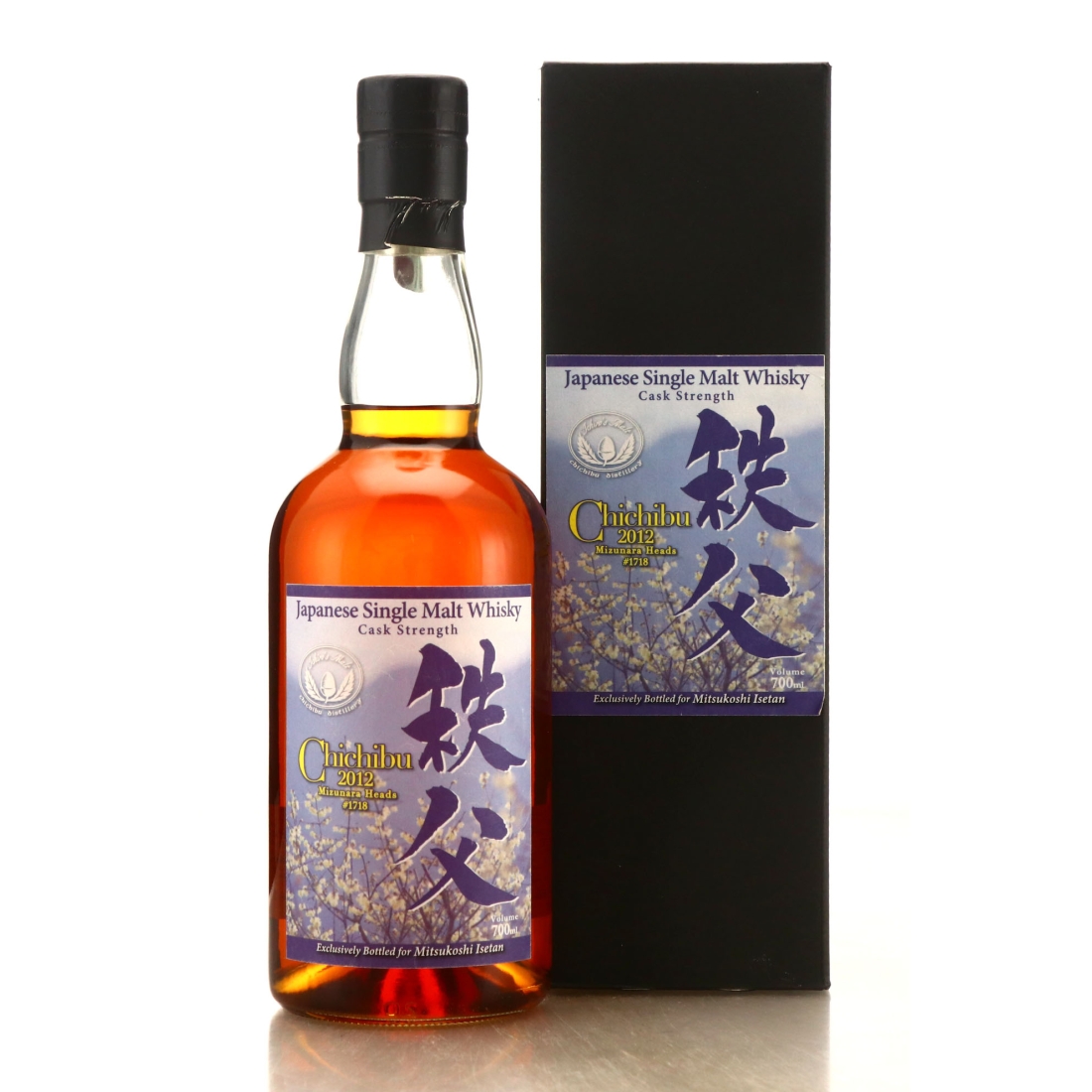 Chichibu 2012 Single Mizunara Head Cask #1718 / Mitsukoshi Isetan