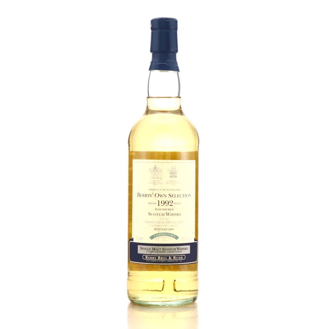 Springbank 1992 Berry Brothers and Rudd