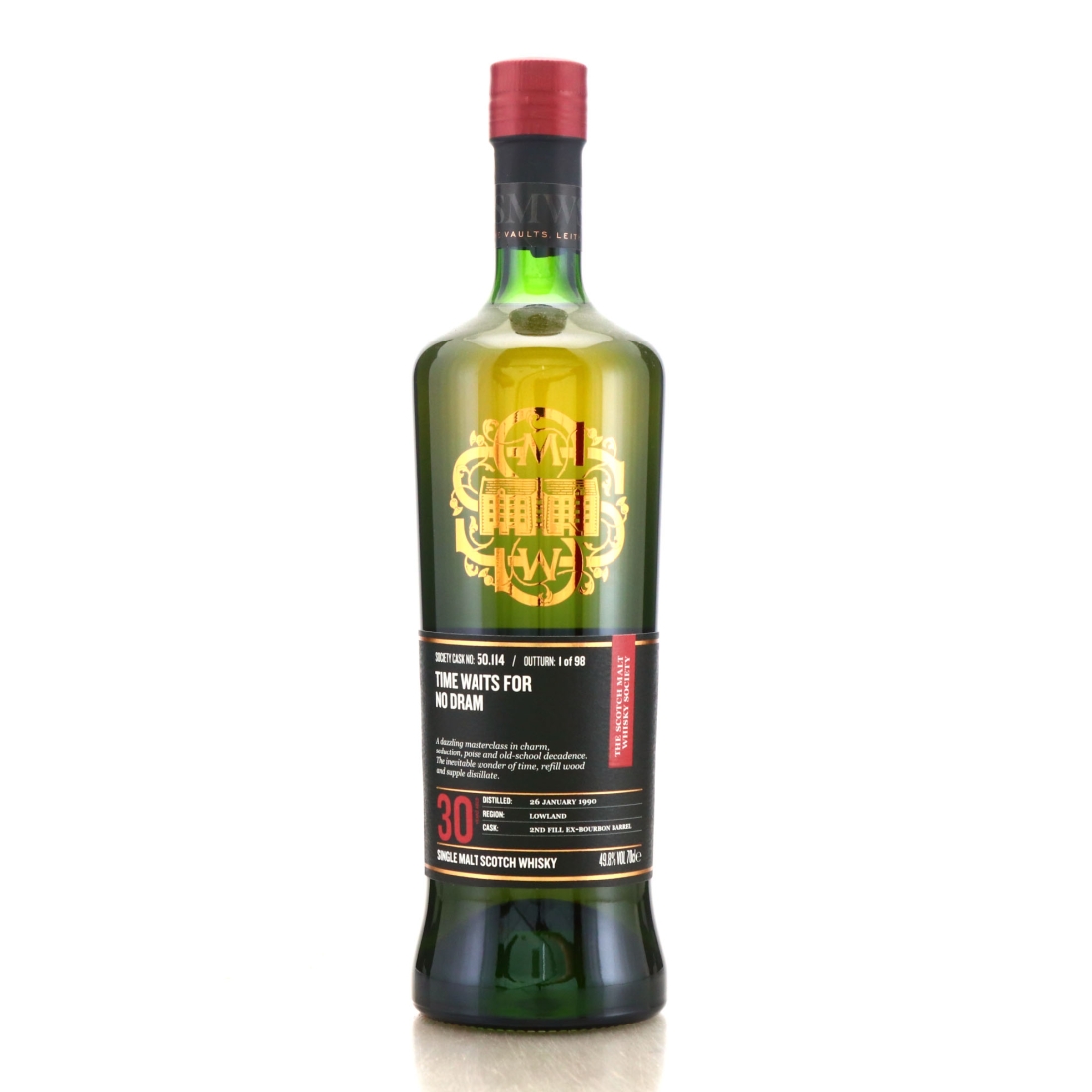 Bladnoch 1990 SMWS 30 Year Old 50.114