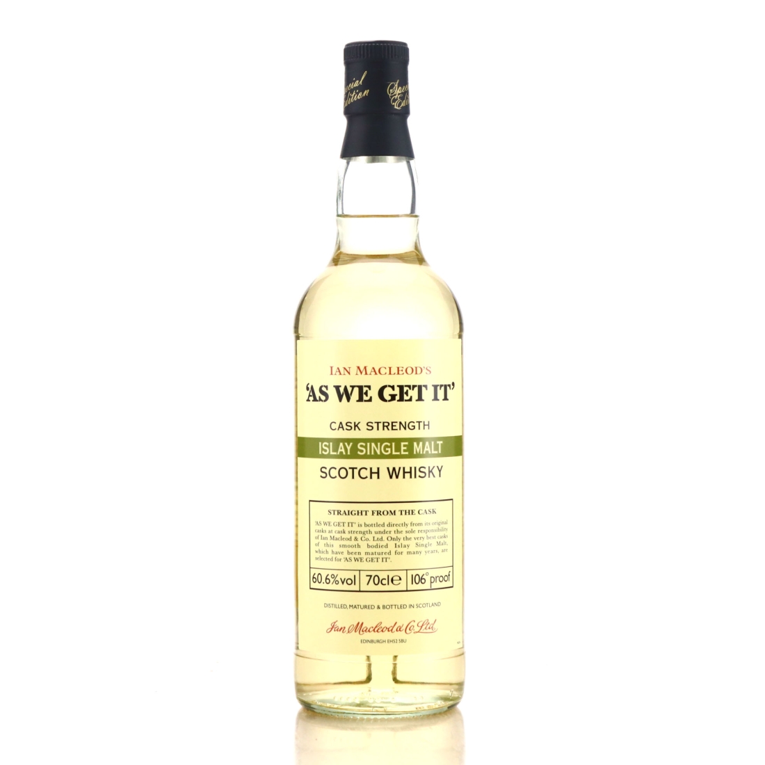 As We Get It Cask Strength Islay Single Malt / 60.6%