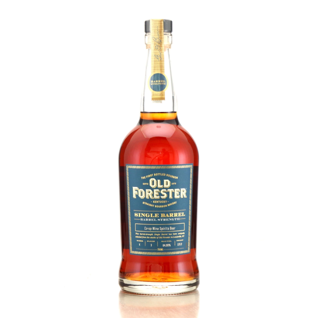 Old Forester Barrel Strength Single Barrel / Co-Op Wine Spirits Beer