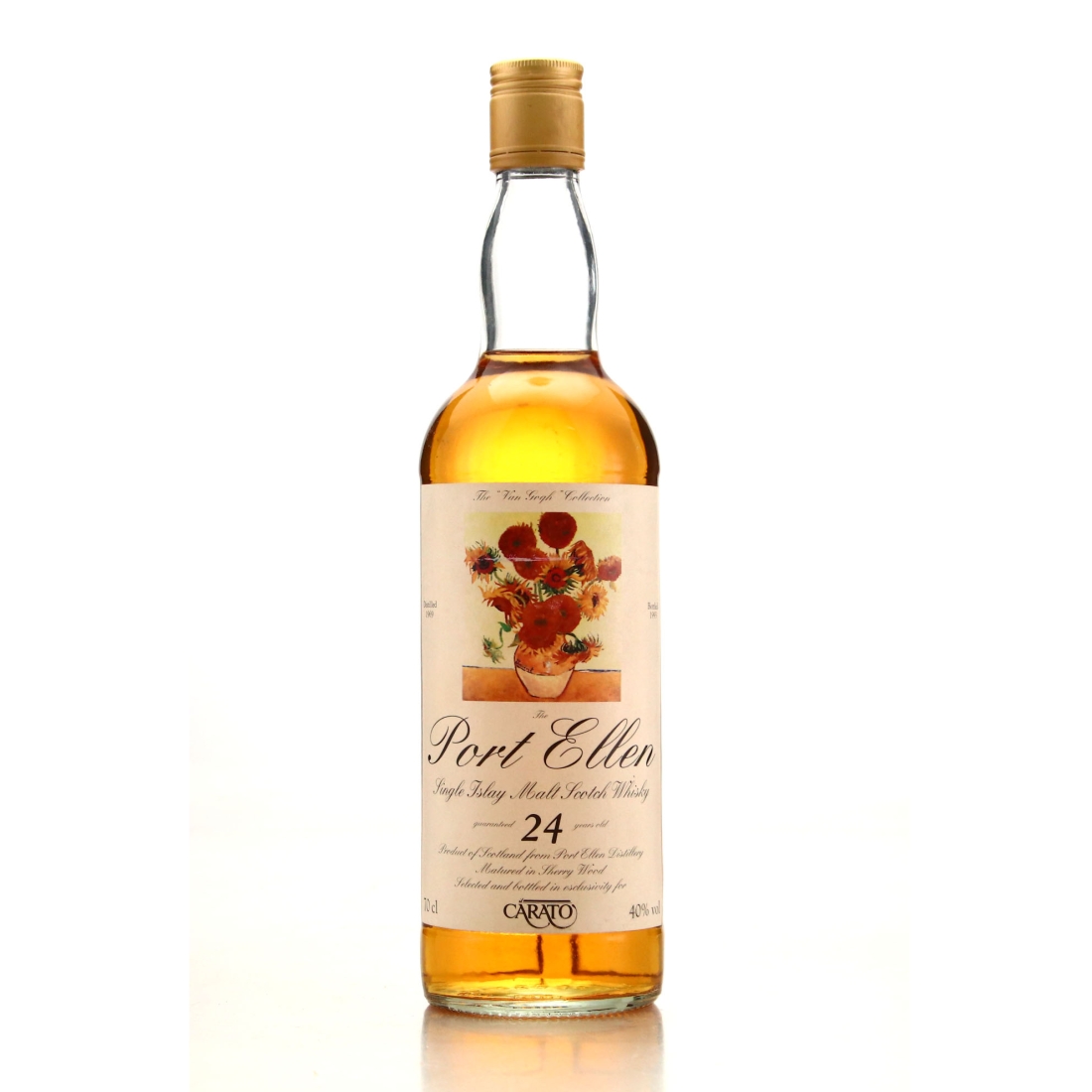 Port Ellen 1969 Sestante for Il Carato 24 Year Old / Van Gogh Collection