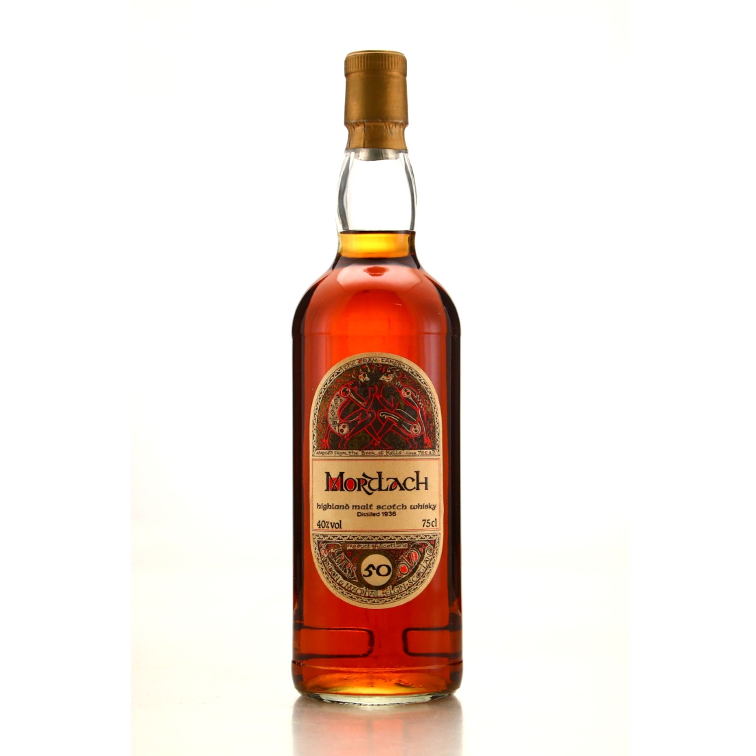 Mortlach 1936 Gordon and MacPhail 50 Year Old 'Book of Kells'