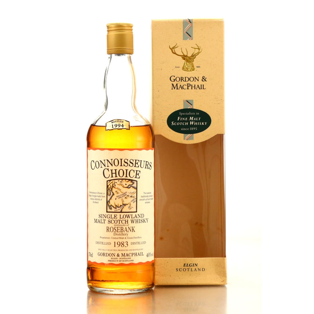 Rosebank 1983 Gordon and MacPhail bottled 1994