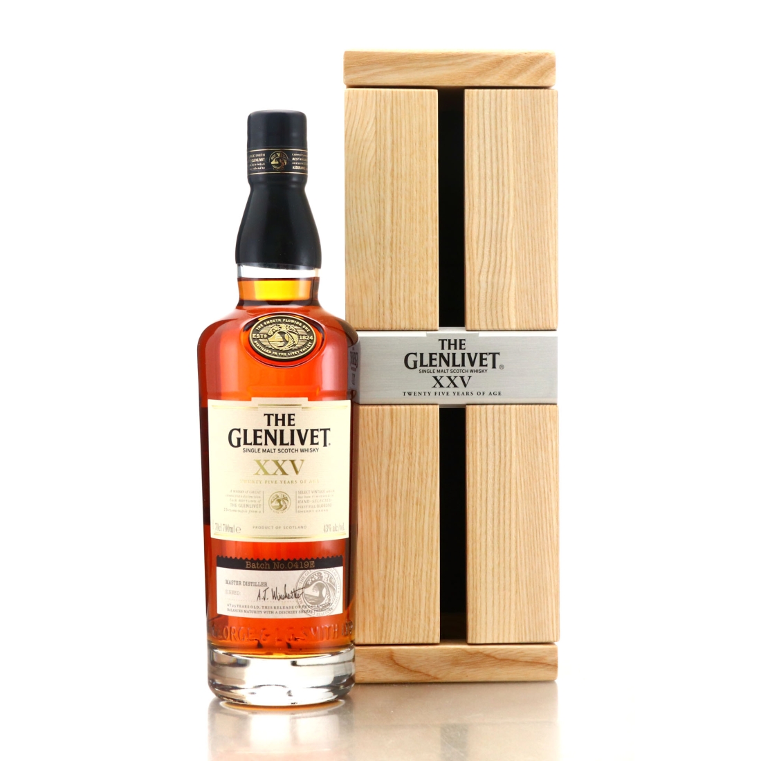 Glenlivet 25 Year Old Batch #0419E