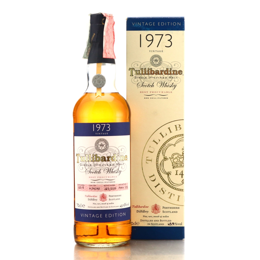 Tullibardine 1973 Single Cask #2518