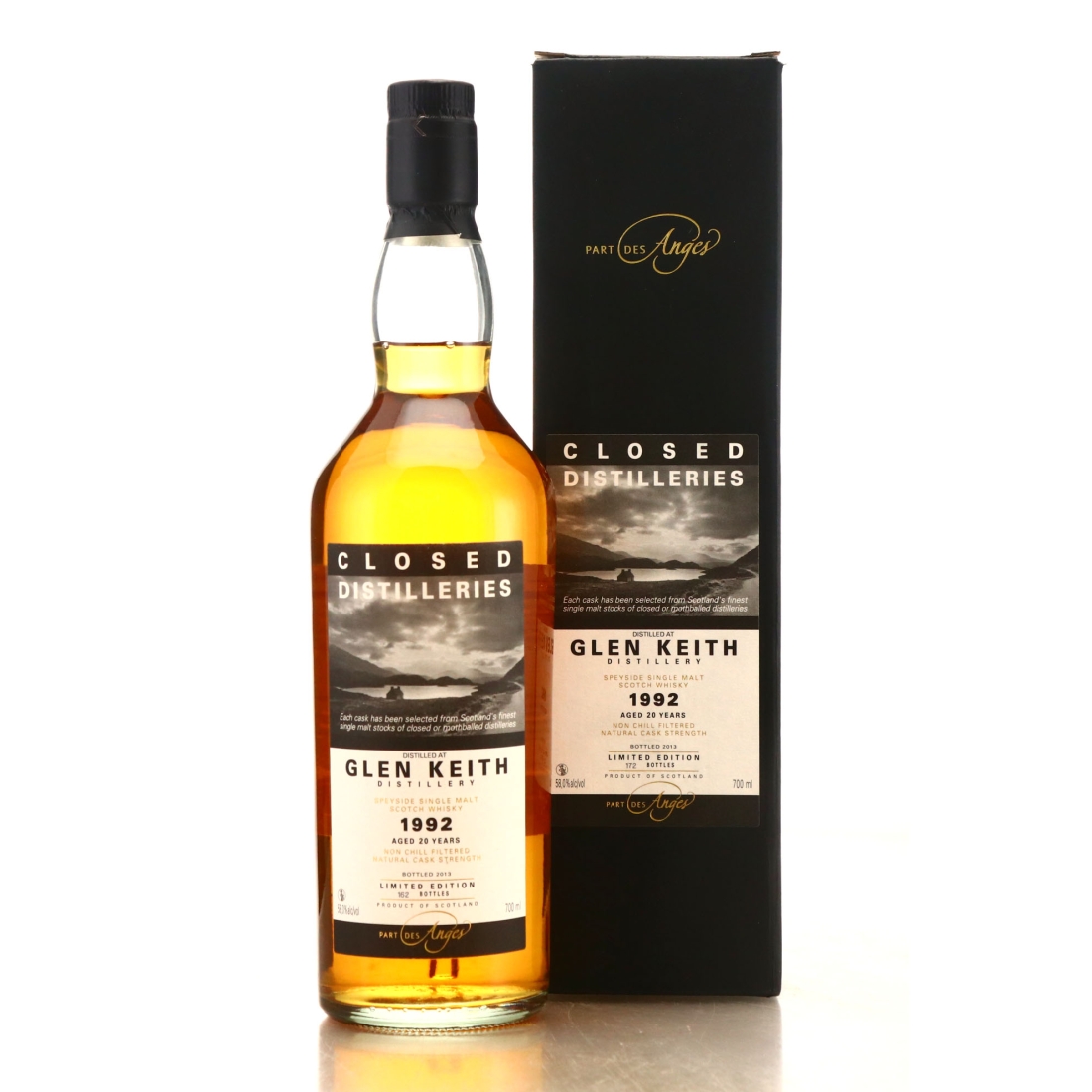 Glen Keith 1992 Part des Anges 20 Year Old