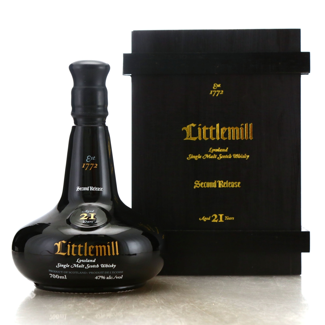 Littlemill 21 Year Old Decanter 2nd Release
