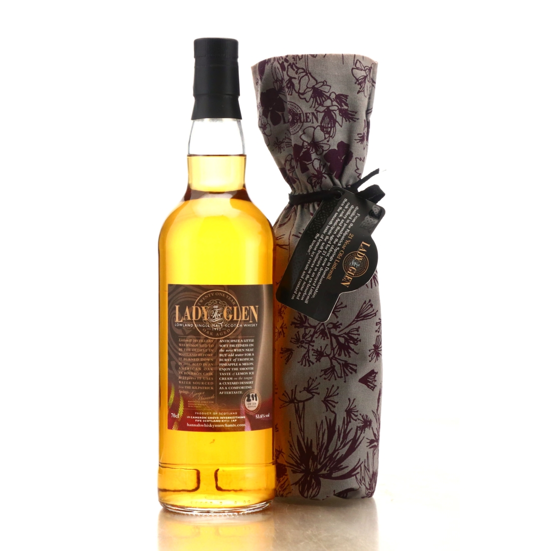 Littlemill 1992 Lady Of The Glen 21 Year Old
