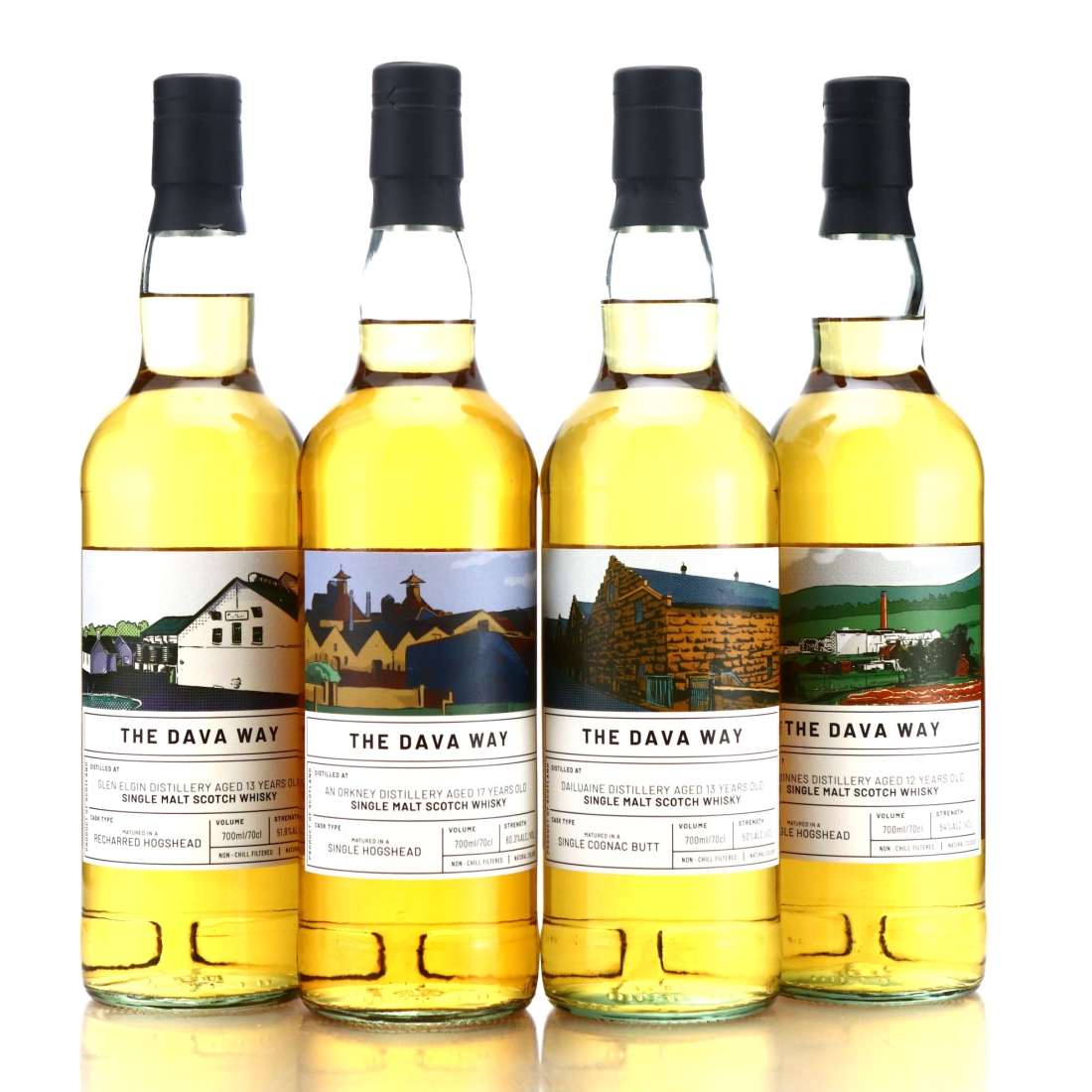 The Dava Way 4 x 70cl