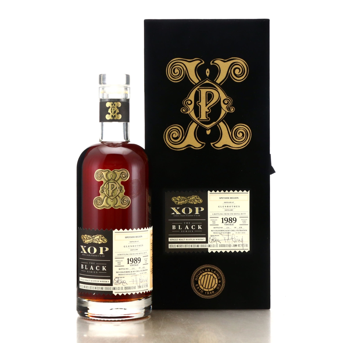 Glenrothes 1989 Douglas Laing XOP Black