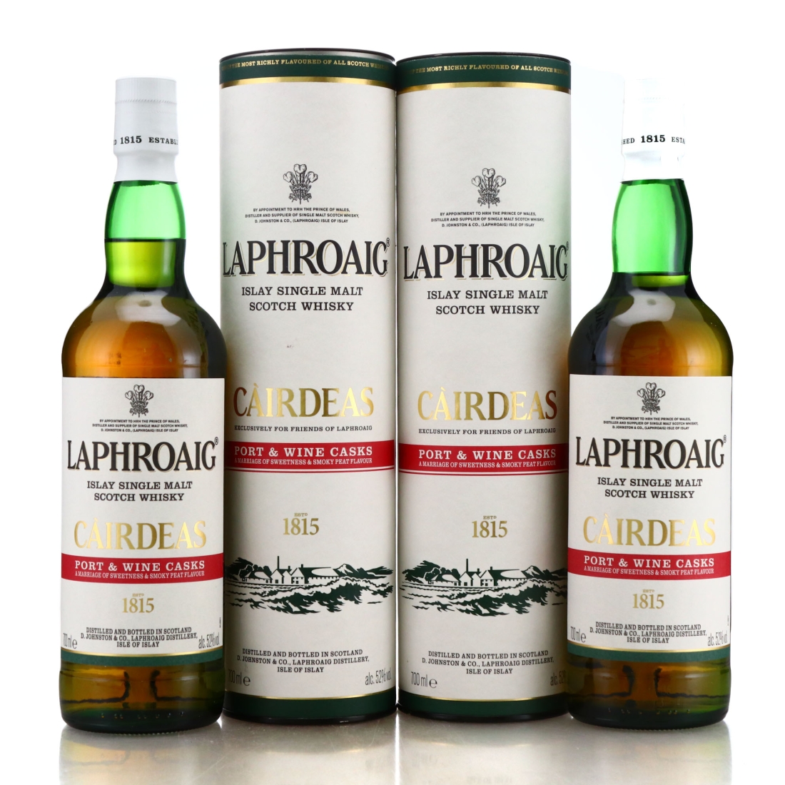 Laphroaig Cairdeas Port and Wine Casks 2 x 70cl / Feis Ile 2020