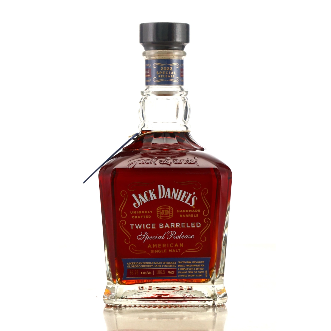 Jack Daniel's Twice Barreled American Single Malt 2022 Release 70cl