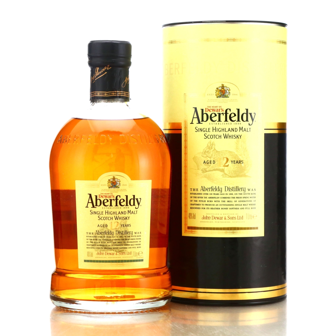 Aberfeldy 12 Year Old 1 Litre pre-2014