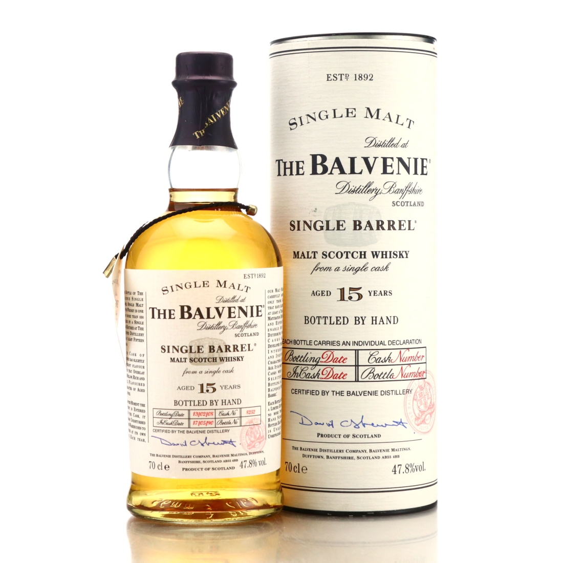 Balvenie 1990 Single Barrel 15 Year Old #3252