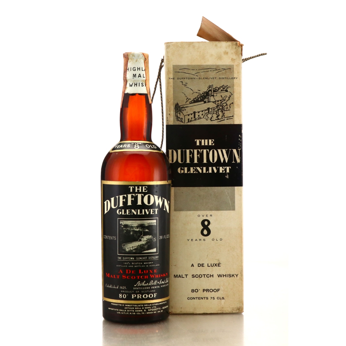 Dufftown Single Malt 1960s / Sposetti Import