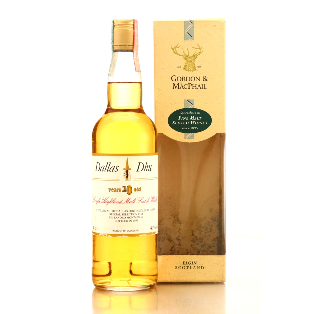 Dallas Dhu 1979 20 Year Old / Sandro Montanari