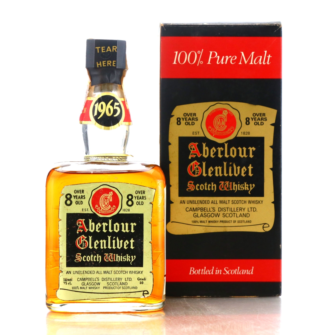 Aberlour 1965 8 Year Old / Rinaldi Import