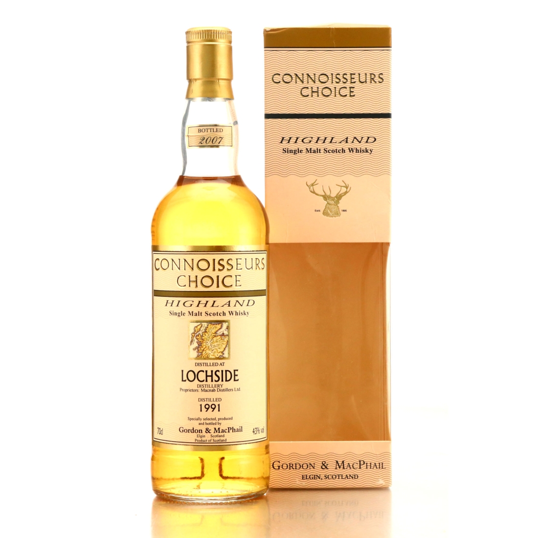 Lochside 1991 Gordon and MacPhail bottled 2007