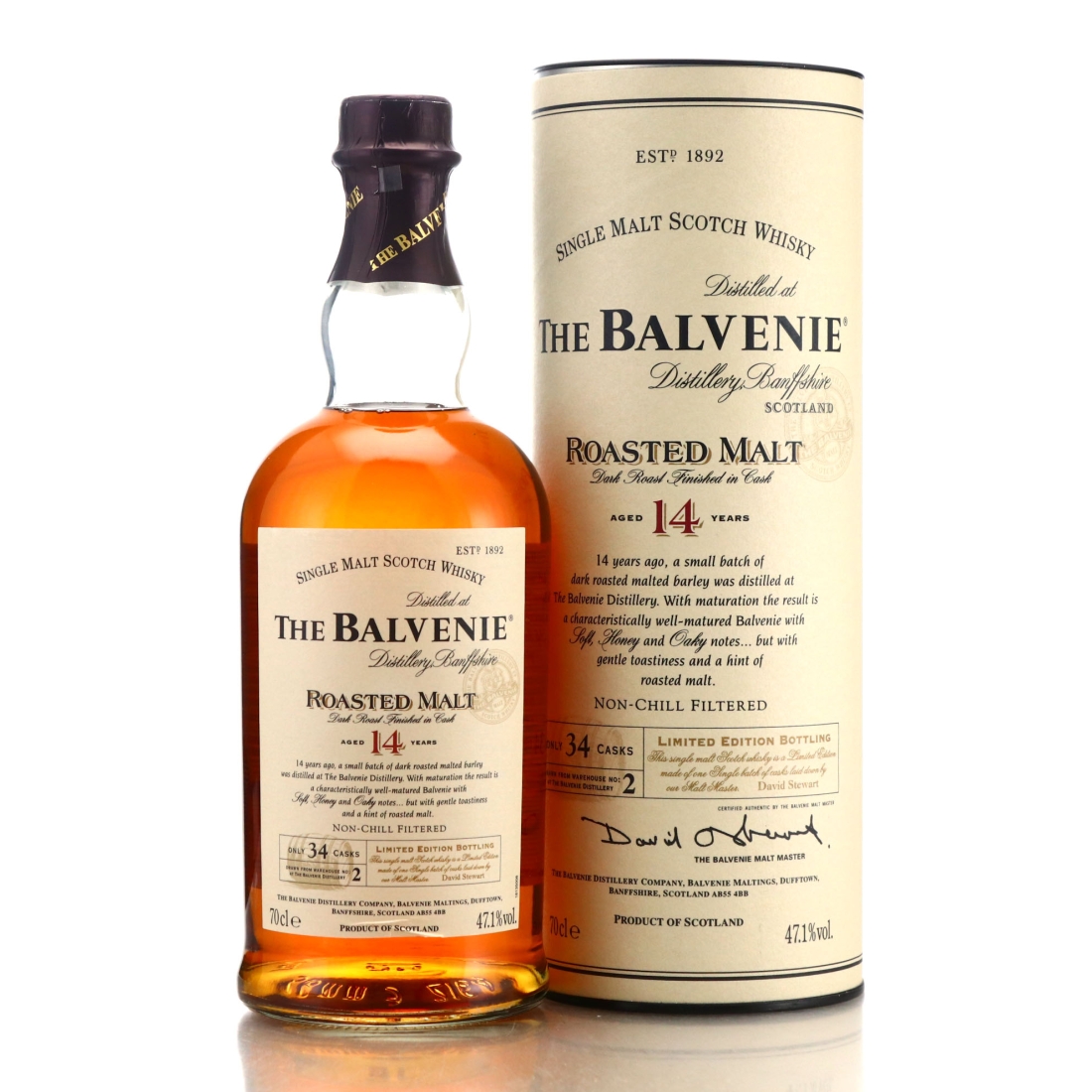 Balvenie 14 Year Old Roasted Malt