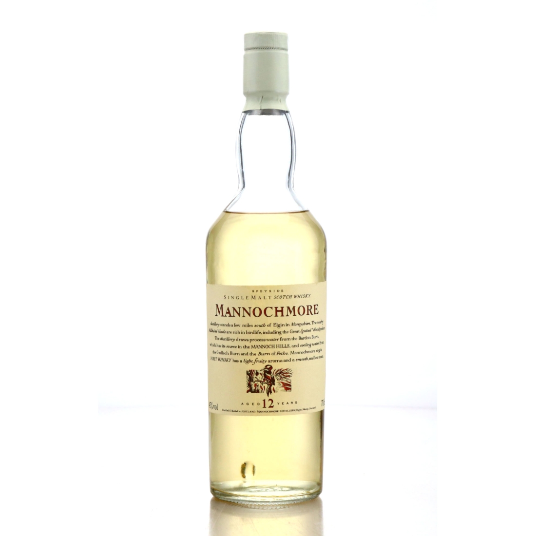 Mannochmore 12 Year Old Flora and Fauna White Cap