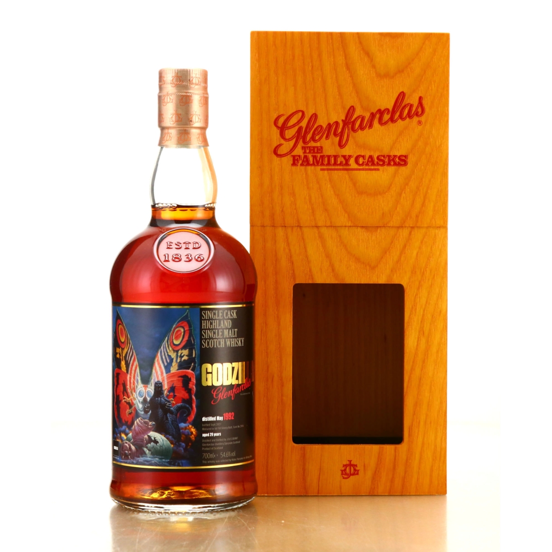 Glenfarclas 1992 Single Cask 29 Year Old #2910 / Godzilla - Hideo Yamaoka