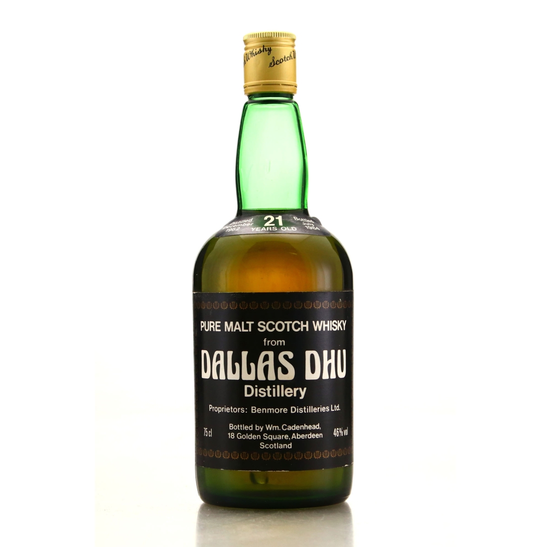 Dallas Dhu 1962 Cadenhead's 21 Year Old