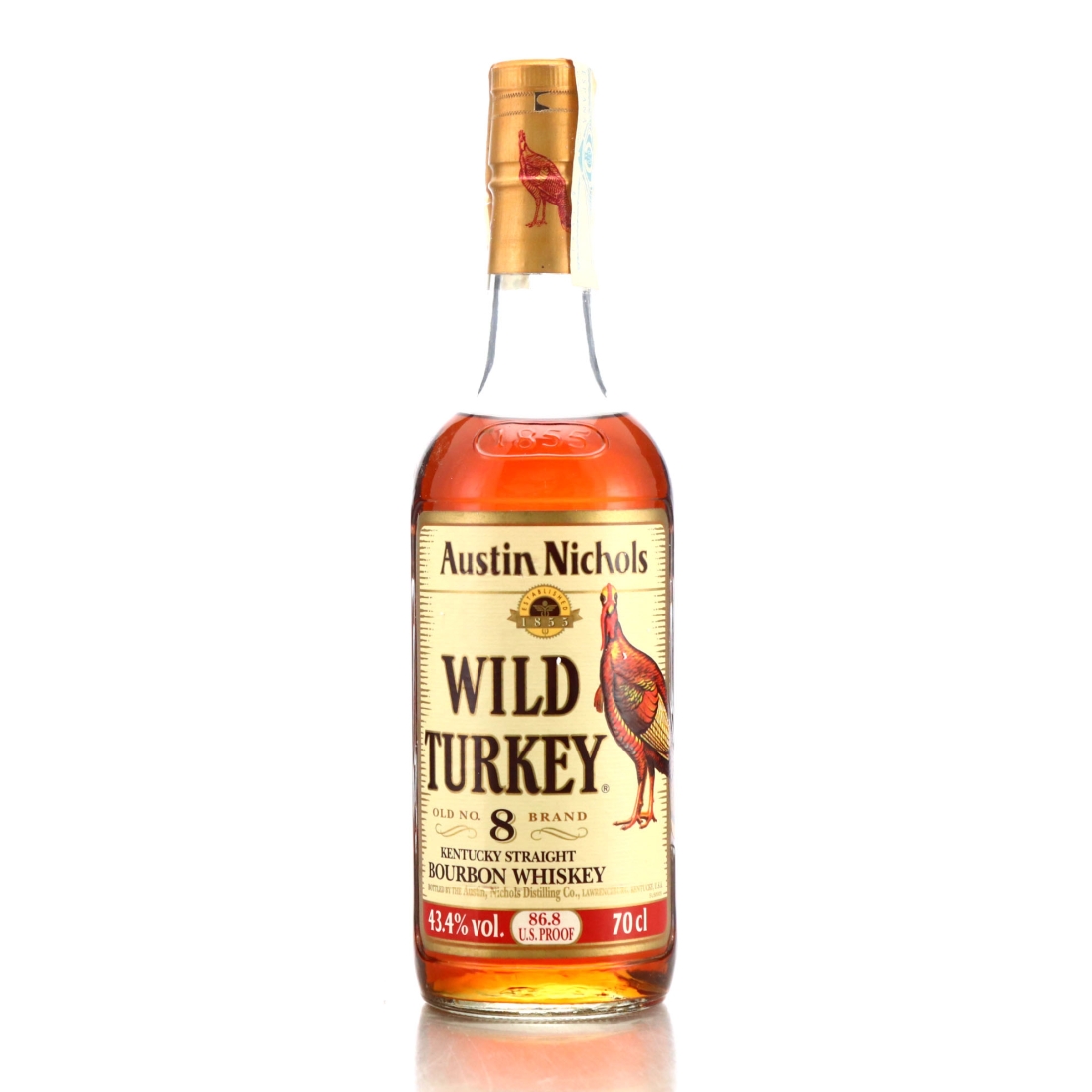 Wild Turkey Old No.8 Brand 70cl 1998