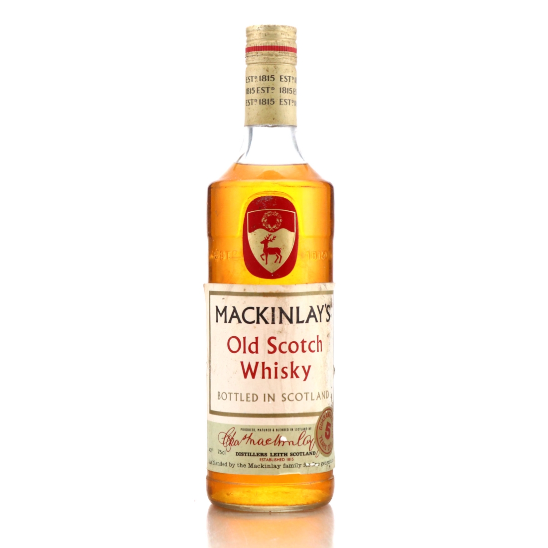Mackinlay's Old Scotch Whisky 1980s