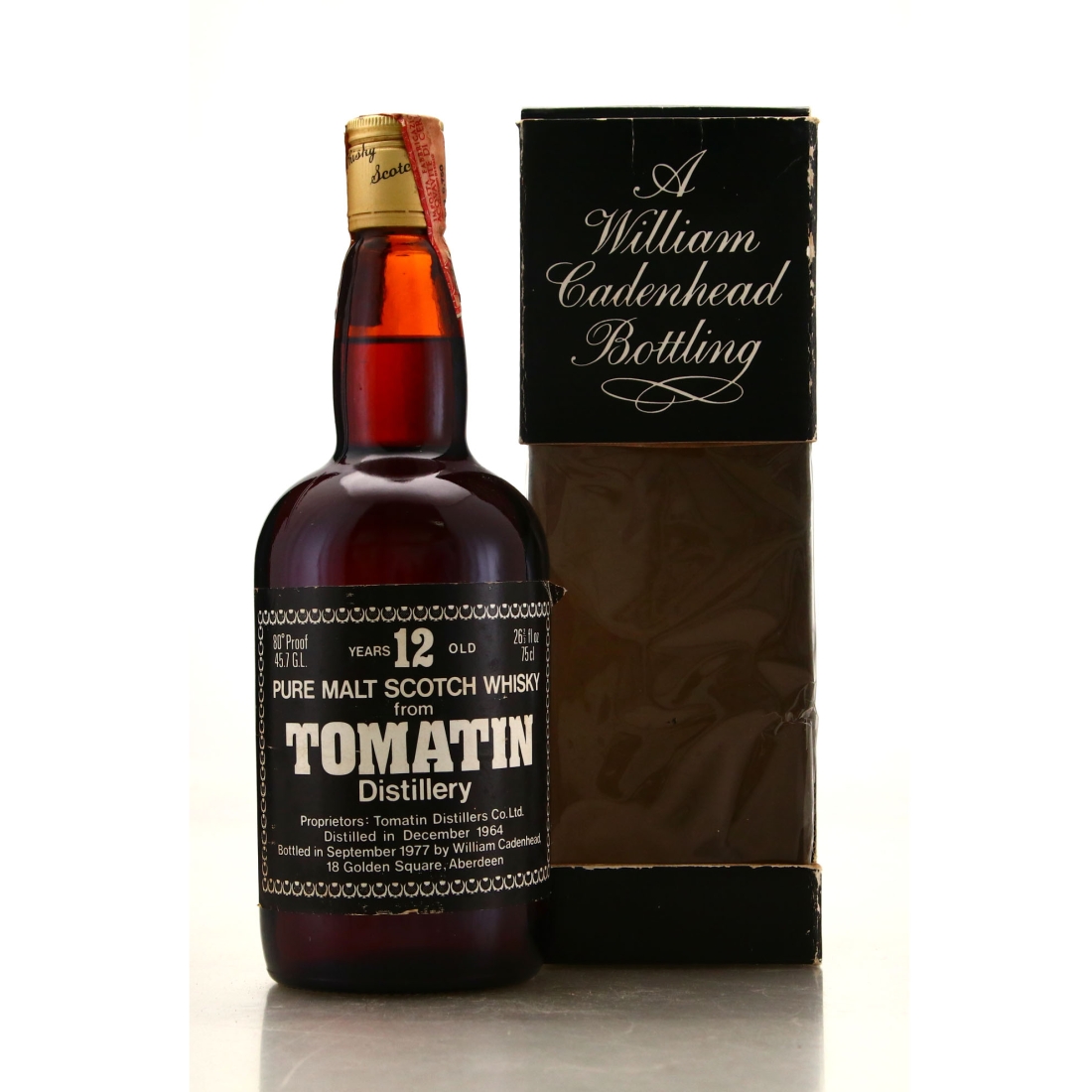 Tomatin 1964 Cadenhead's 12 Year Old