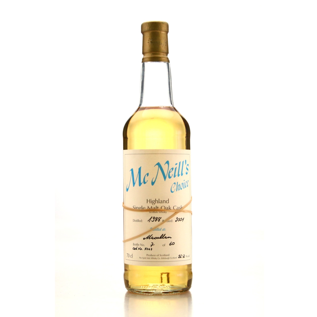 Macallan 1988 McNeill's Choice