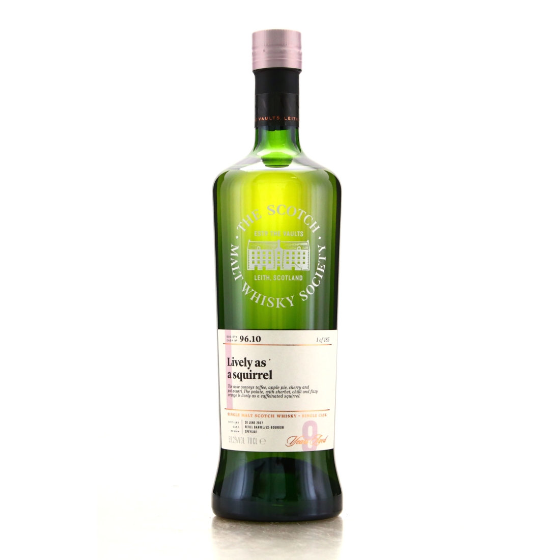 Glendronach 2007 SMWS 9 Year Old 96.10