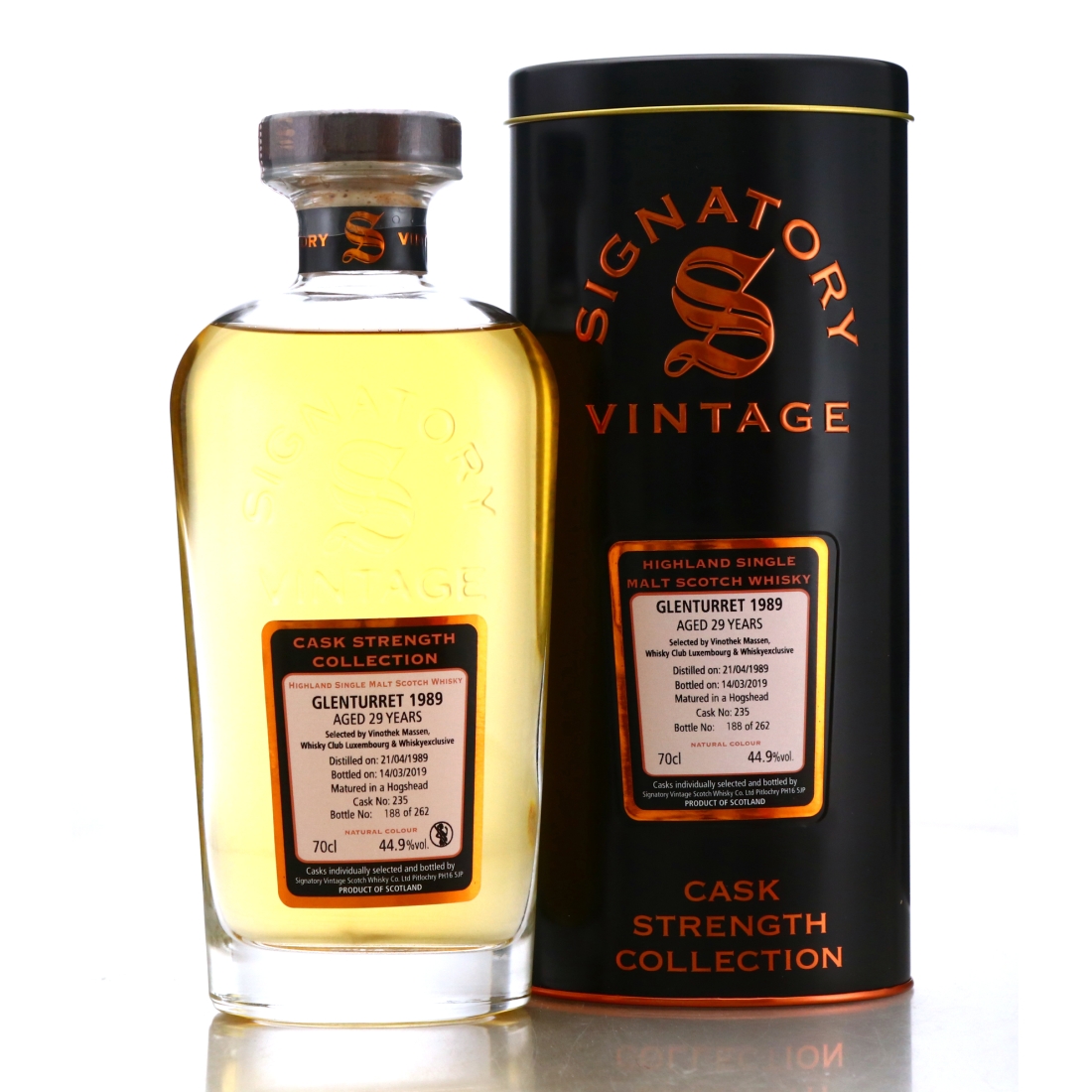 Glenturret 1989 Signatory Vintage 29 Year Old Cask Strength / Whiskyexclusive